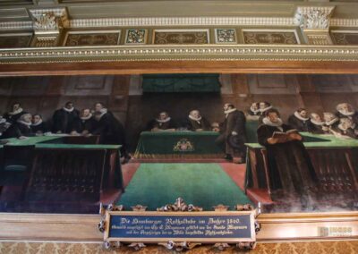 Das Hamburger Rathaus - innen 85 Phönixsaal Hamburger Rathaus 6405