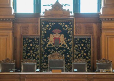 Das Hamburger Rathaus - innen 42 Plenarsaal Hamburger Rathaus 6289