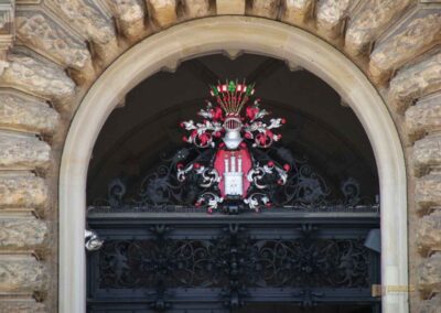 Das Hamburger Rathaus - außen 18 Rathausturm Hamburger Rathaus 6630