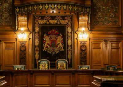 Das Hamburger Rathaus - außen 10 Ratsstube Hamburger Rathaus 6431