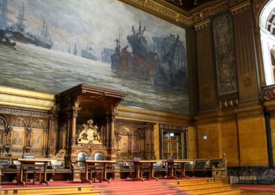 Das Hamburger Rathaus - innen 88 Senatsestrade Großer Festsaal Hamburger Rathaus 6381