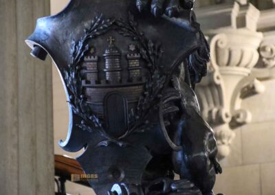 Das Hamburger Rathaus - innen 28 Senatsgehege Hamburger Rathaus 6190