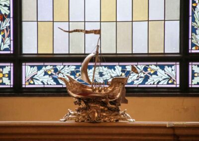 Das Hamburger Rathaus - außen 11 Senatstreppenhaus Hamburger Rathaus 6440