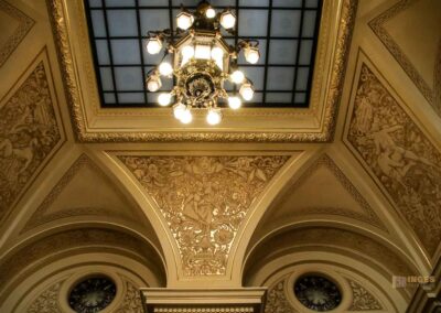 Das Hamburger Rathaus - außen 12 Senatstreppenhaus Hamburger Rathaus 6448