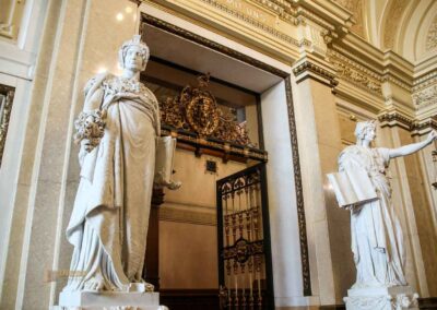 Das Hamburger Rathaus - innen 107 Senatstreppenhaus Hamburger Rathaus 6449