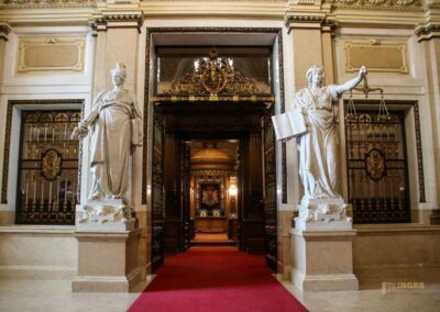 Das Hamburger Rathaus - innen 106 Senatstreppenhaus Hamburger Rathaus 6459