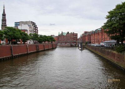 Zollkanal Hamburg Speicherstadt 8817