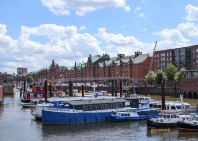 Zollkanal Hamburg Speicherstadt 9870