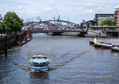 Zollkanal Hamburg Speicherstadt 9883