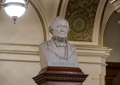 Das Hamburger Rathaus - innen 39 die Lobby im Hamburger Rathaus 6265