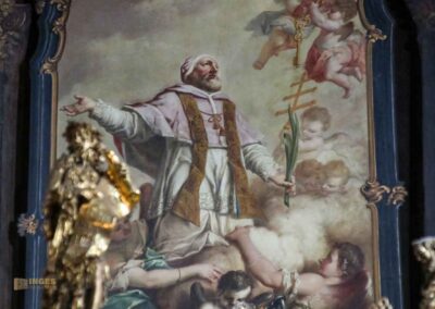 Im Konzert in der Clementinum-Kathedrale St. Clemens 18 altar kathedrale st.clemens altstadt prag 0387