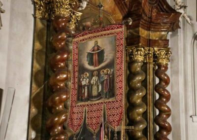 Im Konzert in der Clementinum-Kathedrale St. Clemens 65 details in der kathedrale st.clemens prag 0446