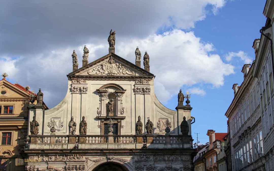 Prag-Kirche-St.-Salvator Kirche Maria vom Siege (Kostel Panny Marie Vítězné) auf der Prager Kleinseite
