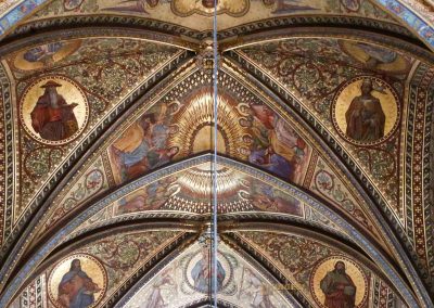 deckenfresken chorraum basilia st. peter und paul prag 7545