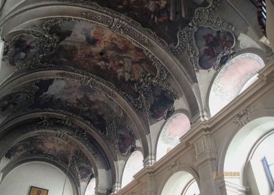 In der St. Cyrill und Method Kirche in der Prager Neustadt 8 deckenfresken kirche st. cyrill und method prager neustadt 4505