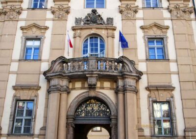 Das Clementinum (Klementinum) in der Altstadt von Prag 6 haupteingang clementinum prag 6897