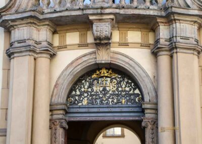 Das Clementinum (Klementinum) in der Altstadt von Prag 7 haupteingang clementinum prag 6899