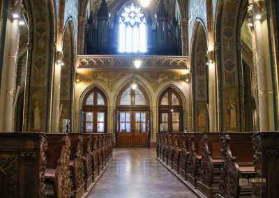 innenansicht basilika st.peter und paul prag vysehrad 7549