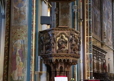 kanzel basilika st. peter und paul prag vysehrad 7480