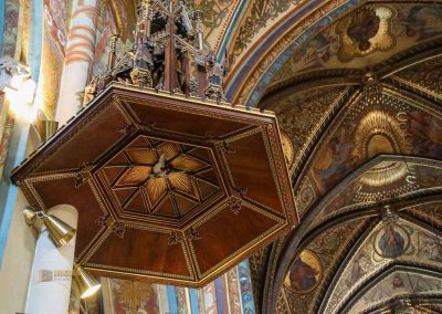 kanzel basilika st. peter und paul prag vysehrad 7531