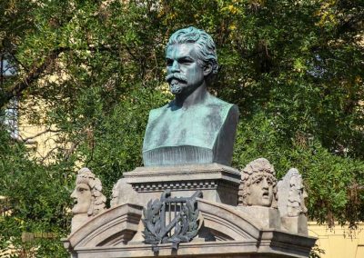 vítězslav hálek-denkmal neustaedter rathaus Prag 4125