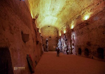In den Kasematten auf dem Vyšehrad in Prag 21 gorlice saal vysehrad prag 0316