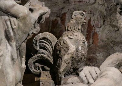 In den Kasematten auf dem Vyšehrad in Prag 42 hl. bernhard mit madonna gorlice saal vysehrad prag 8025