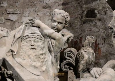 In den Kasematten auf dem Vyšehrad in Prag 43 hl. bernhard mit madonna gorlice saal vysehrad prag 8028