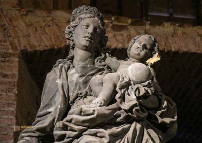 In den Kasematten auf dem Vyšehrad in Prag 38 hl. bernhard mit madonna gorlice saal vysehrad prag 8035