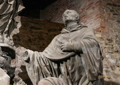 In den Kasematten auf dem Vyšehrad in Prag 39 hl. bernhard mit madonna gorlice saal vysehrad prag 8041