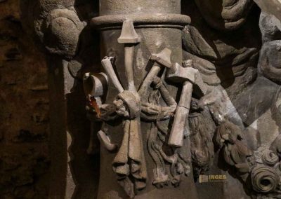 In den Kasematten auf dem Vyšehrad in Prag 44 hl. bernhard mit madonna gorlice saal vysehrad prag 8043