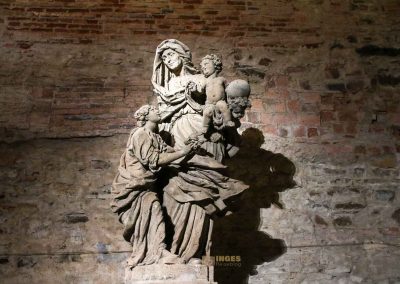 In den Kasematten auf dem Vyšehrad in Prag 29 hl.anna selbdritt gorlice saal vysehrad prag 8001