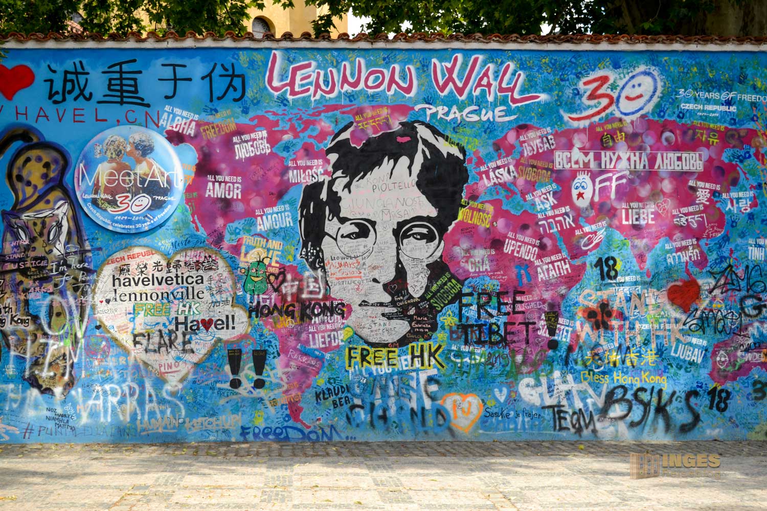 john lennon mauer prag 0362 john lennon mauer prag 0362