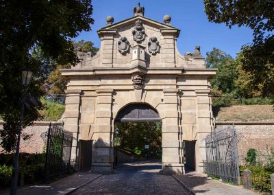 Auf dem Vyšehrad in Prag 6 leopoldstor vysehrad prag 0009