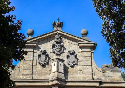 Auf dem Vyšehrad in Prag 7 leopoldstor vysehrad prag 6947