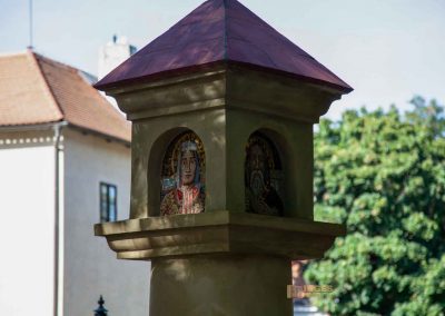 Auf dem Vyšehrad in Prag 16 marterl bei der st.martins rotunde vysehrad prag 0014