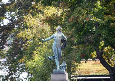 Die Halbinsel Kampa in Prag 4 schleuse smichov prag 0467