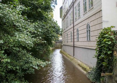 Die Halbinsel Kampa in Prag 6 teufelsbach certova kampa prag 6534