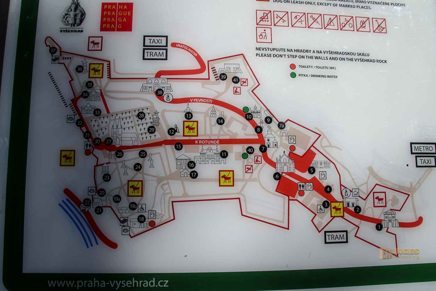 uebersichtsplan vysehrad prag 6931 uebersichtsplan vysehrad prag 6931