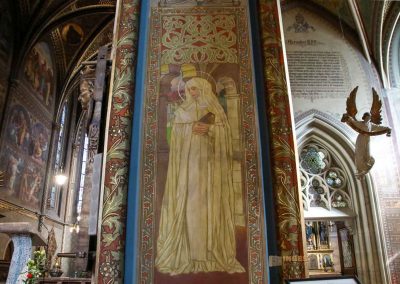 wandfresken st.peter und paul basilika prag vysehrad 7561