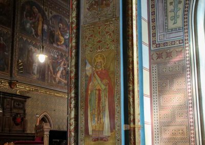 wandfresken st.peter und paul basilika prag vysehrad 7586