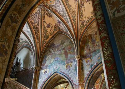 wandfresken st.peter und paul basilika prag vysehrad 7637