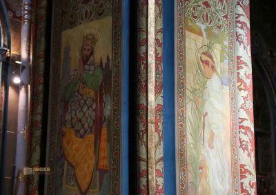 wandfresken st.peter und paul basilika prag vysehrad 7660