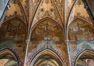 wandfresken st.peter und paul basilika prag vysehrad 7727