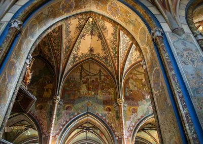 wandfresken st.peter und paul basilika prag vysehrad 7774