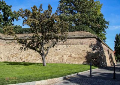 Auf dem Vyšehrad in Prag 1 zugang zur alten burg auf dem vysehrad in prag 6918