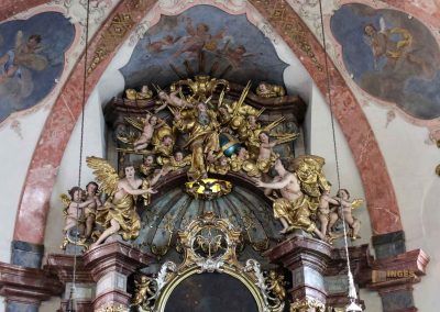 In der Christ-Geburt-Kirche im Prager Loreto (Pražská Loreta) 8 altar christ-geburt-kirche prager loreto 0837