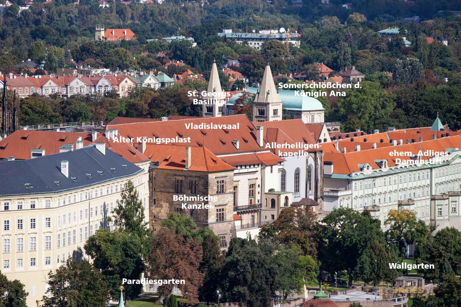blick vom aussichtsturm petrin zur prager burg 0374-beschr blick vom aussichtsturm petrin zur prager burg 0374-beschr