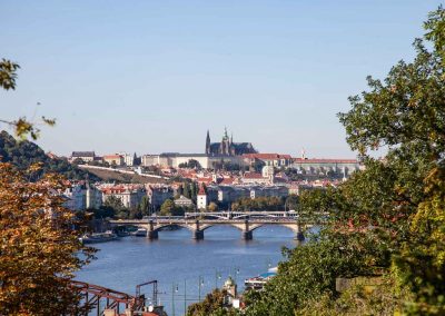 Die Prager Burg (Pražský hrad) 4 blick vom vysehrad zur prager burg veitsdom und kleinseite 0251