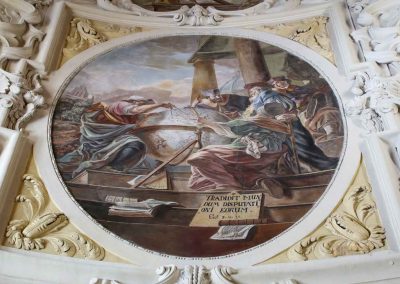 Die Bibliothek im Kloster Strahov (Strahovská knihovna) in Prag 23 deckenfresken theologischer saal blibliothek kloster strahov 0357